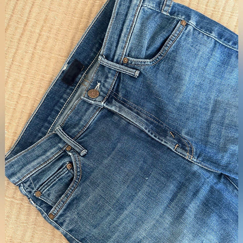 Mother Denim- Mid-rise skinny jeans Size 25